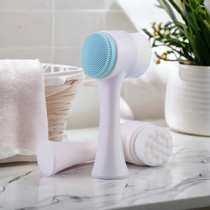 Medical Grade Fine Bristled Facial Brush & Collagen Stimulator