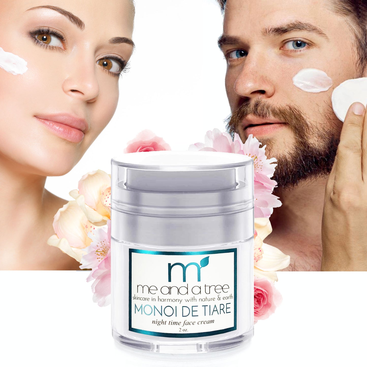 Monoi De Tiare Unisex The Best Unisex Natural Organic Wrinkle Blemish Cream For Fine Lines Aging Skin