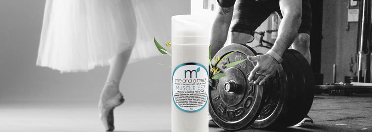 Natural muscle relief products - botanical recovery blends