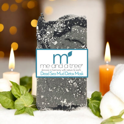 Dead Sea Mud Mask Bar Soap – Mineral-Rich Clarifying Facial & Body Cleanser