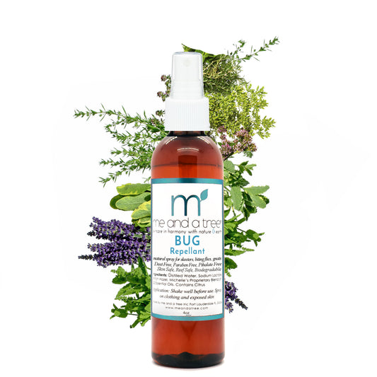 Best Natural Skin Safe Bug Repellent Spray - Natural, Biodegradable, and Reef-Safe Mosquito Gnat and Bitiing Fly Protection